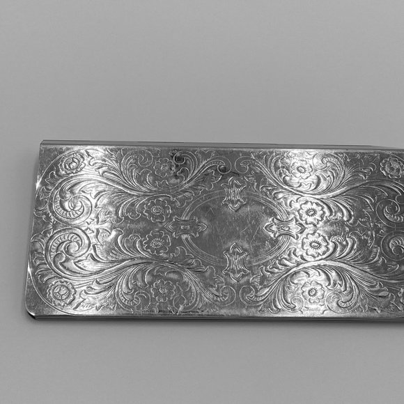 Dresden Sterling Sliver checkbook cover - Picture 10 of 12